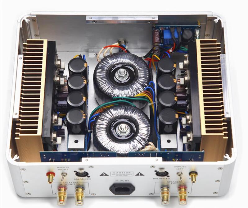30W Pure Class A HiFi Power Amplifier Balanced Input Hi End Home 2.0 High Power amp