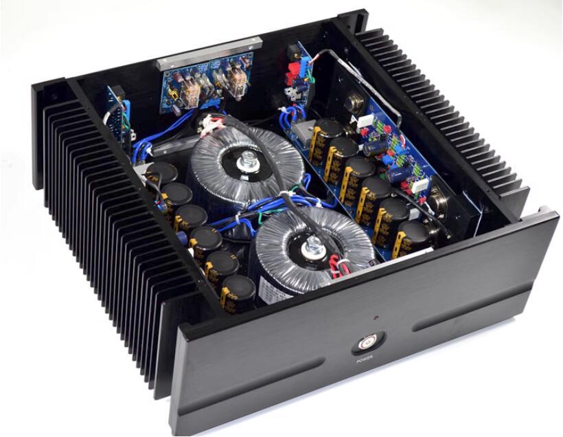 M90 HIFI high-power 50W+50W class A stereo  pure post amlifier with balanced input