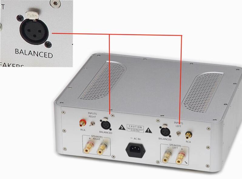30W Pure Class A HiFi Power Amplifier Balanced Input Hi End Home 2.0 High Power amp
