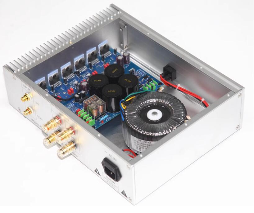 M93C LK140 Circuit 150W+150W HiFi Pure Class A Audio Amplifier TDA7293 Three Parallel Output