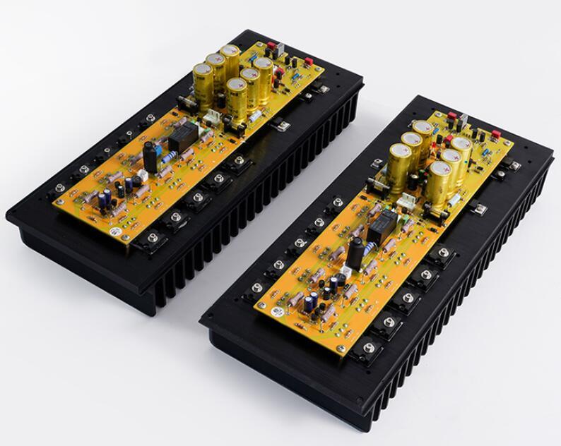 New classs AB 300W+300W high power hifi pure post stereo amplifier Refer to Accuphase E405 circuit