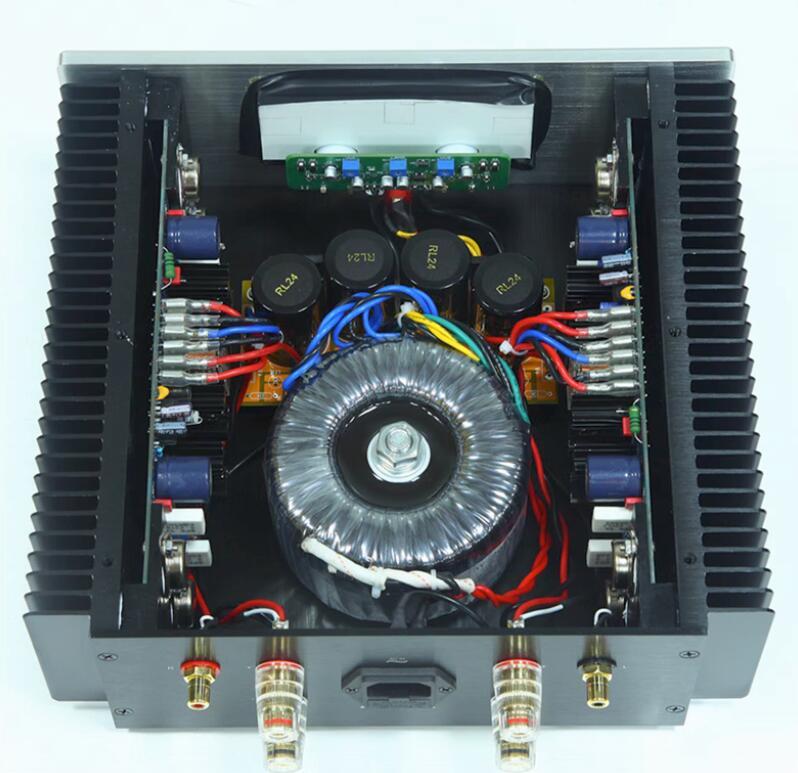 M81 high-power 145W+145W class AB HiFi stereo pure power amplifier