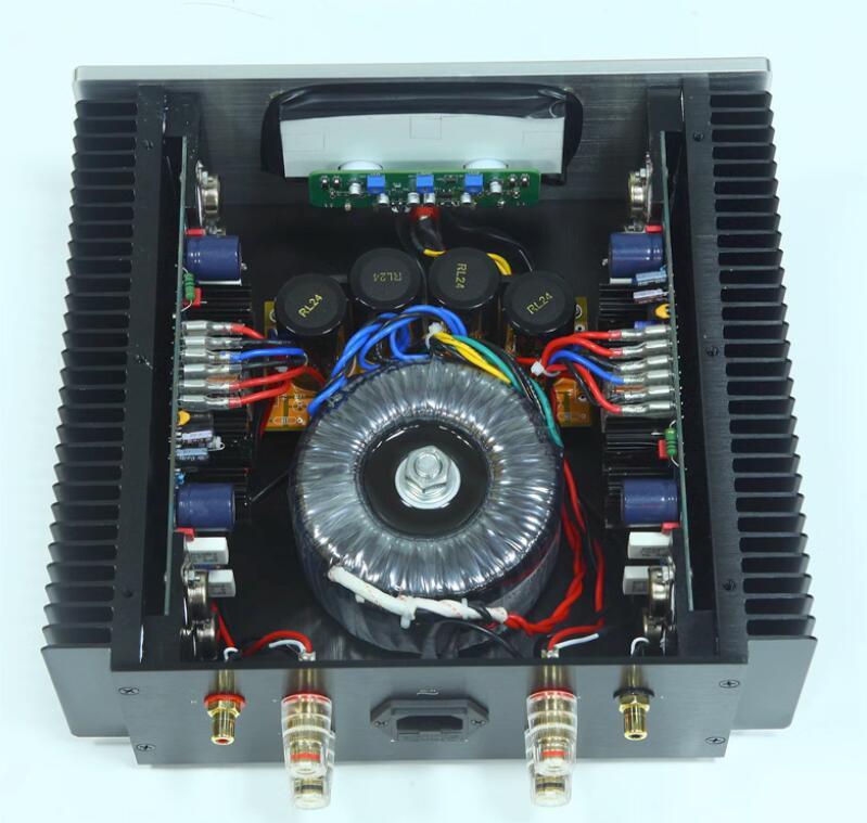 M81 high-power 145W+145W class AB HiFi stereo pure power amplifier