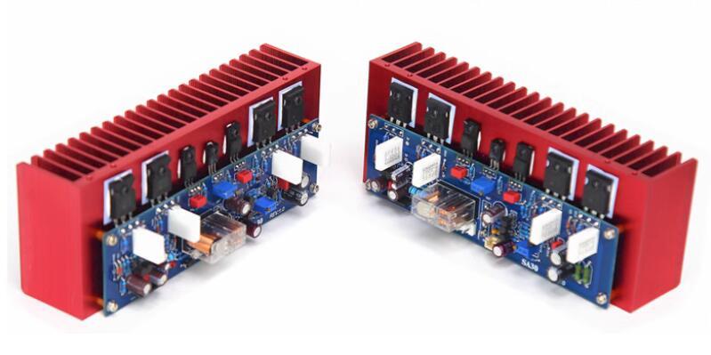 A20 High And Low Tone Dual VU Meter 200W+200W Combined HiFi Amplifier With IRF240 92403