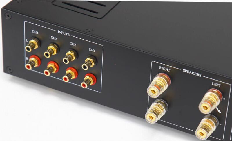 A20 High And Low Tone Dual VU Meter 200W+200W Combined HiFi Amplifier With IRF240 92403