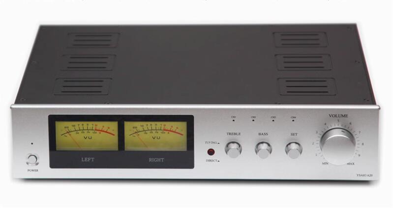 A20 High And Low Tone Dual VU Meter 200W+200W Combined HiFi Amplifier With IRF240 92403
