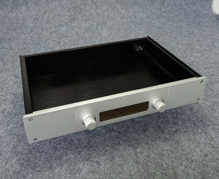 BZ4307G Full Aluminum enclosure Preamp chassis Power amplifier case/box size 430*70*308mm