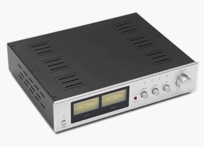 A20 High And Low Tone Dual VU Meter 200W+200W Combined HiFi Amplifier With IRF240 92403