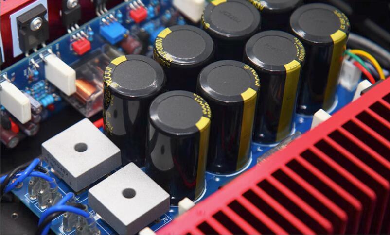 A20 High And Low Tone Dual VU Meter 200W+200W Combined HiFi Amplifier With IRF240 92403