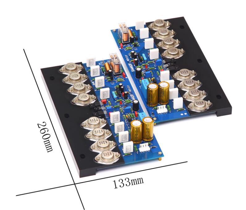 E660 Metal encapsulated field-effect transistor HIFI 300W+300W post amplifier board