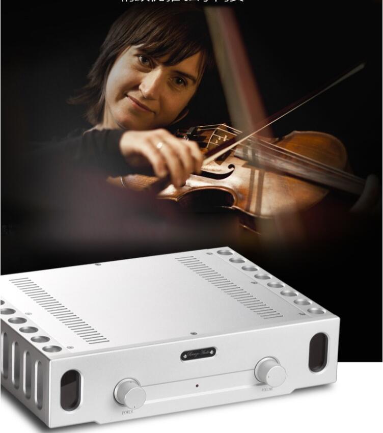 Deluxe version imitation Burmester 933 circuit 120W+120 stereo hifi power amplifier prefect classic Hi-end amp
