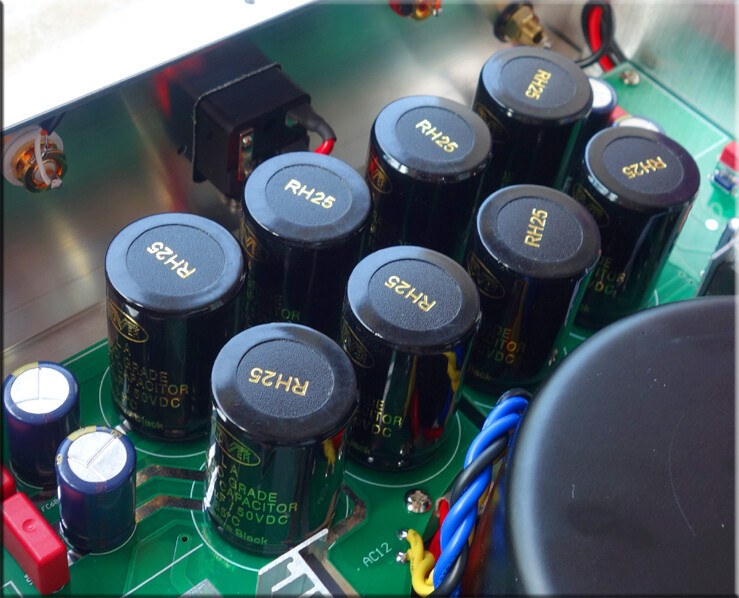 Deluxe version imitation Burmester 933 circuit 120W+120 stereo hifi power amplifier prefect classic Hi-end amp