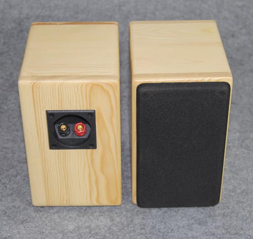 Speaker Empty Shell Box 3 Inch Amplifier Speaker Case Diy Audio Small HIFI Audio Wooden Bamboo Car Speaker Chassis House 1pcs