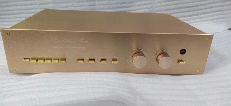 High end 1: 1 Reference Switzerland FM266MKII HIFI fully balanced preamplifier remote control RCA XLR preamp