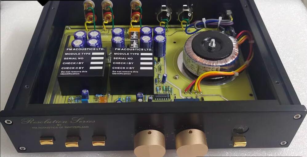Clone Switzerland FM255mkii Hi-End preamplifier FM255 XLR preamp match with FM711 music fax A1000 FM711 FM300A Amplifier