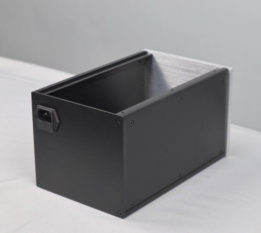 NEW Aluminum chassis power amplifier case small multi-purpose case (the external size:width 161 height 140 depth 251mm）