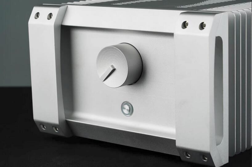 Nbz20 Full Aluminum Amp Enclosure Amplifier Chassis PSU DIY Case both sides heatsink