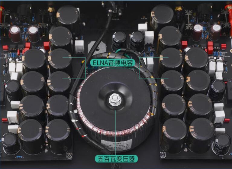 New 50W*2 HIFI Class AB stereo  transistor power amplifier with balanced input Refer to Burmester 933 circuit