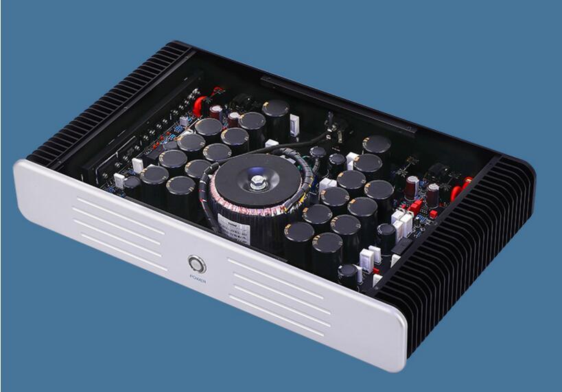 New 50W*2 HIFI Class AB stereo  transistor power amplifier with balanced input Refer to Burmester 933 circuit