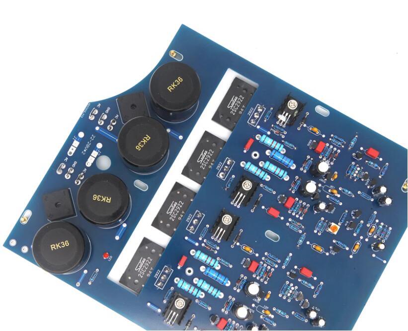 NAP200 HiFi Home Audio Amplifier Board Two Channel Stereo 80W+80W 2SC2922 Power Amp