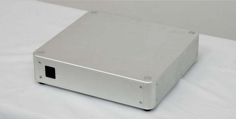 BZ3207R Rounded All Aluminum Chassis DIY HiFi Audio Amplifier Case Pre-Amp Enclosure