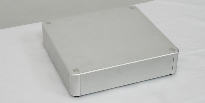 BZ3207R Rounded All Aluminum Chassis DIY HiFi Audio Amplifier Case Pre-Amp Enclosure