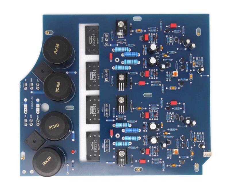 NAP200 HiFi Home Audio Amplifier Board Two Channel Stereo 80W+80W 2SC2922 Power Amp