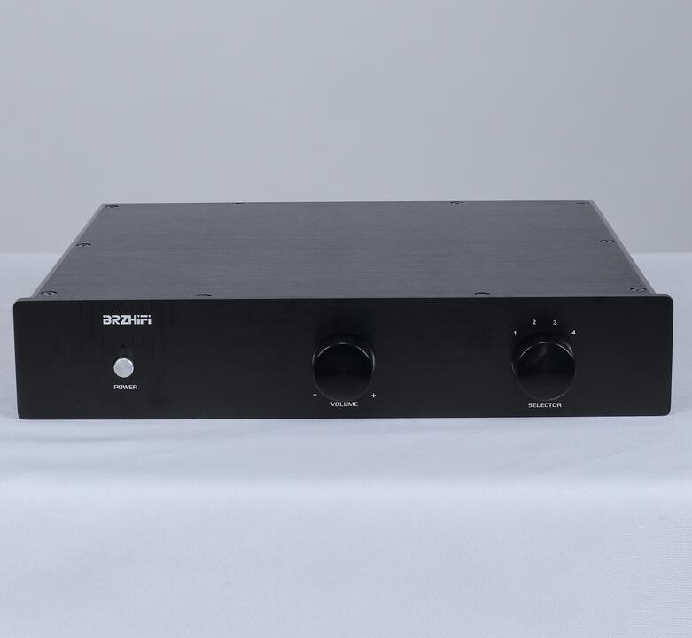 3306P hifi preamplifier chassis Full aluminum diy amplifier box Mini AMP Enclosure