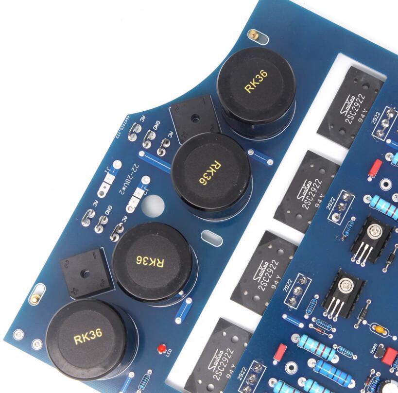 NAP200 HiFi Home Audio Amplifier Board Two Channel Stereo 80W+80W 2SC2922 Power Amp