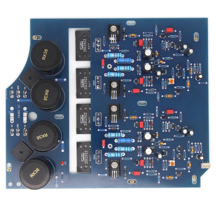 NAP200 HiFi Home Audio Amplifier Board Two Channel Stereo 80W+80W 2SC2922 Power Amp