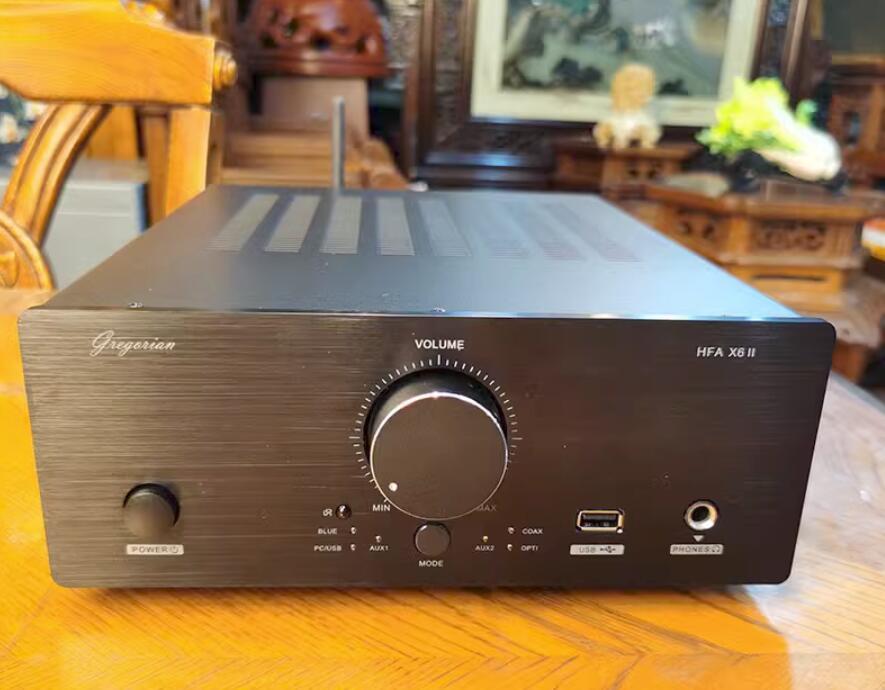 220W*2 Fully Balanced Class A Pure Music Amplifier HIFI Bluetooth USB Home 2.0 High Fidelity Lossless amplifier