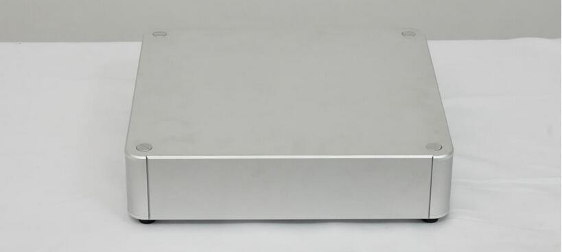 BZ3207R Rounded All Aluminum Chassis DIY HiFi Audio Amplifier Case Pre-Amp Enclosure