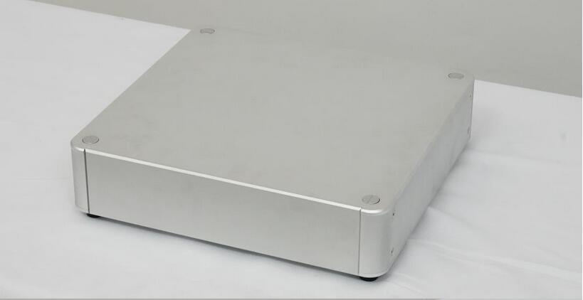 BZ3207R Rounded All Aluminum Chassis DIY HiFi Audio Amplifier Case Pre-Amp Enclosure