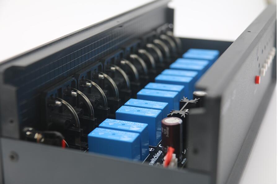 Remote control High power speaker switcher HIFI 4 in 2 out/2 in 4 out amplifier speaker switcher conversion