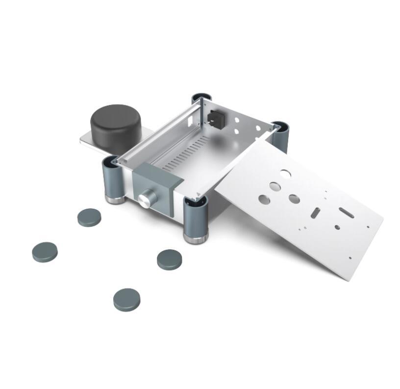 Tube Preamplifier Full Aluminum Enclosure Shell For Marantz 7 Chassis (W202mm H80mm D282mm )