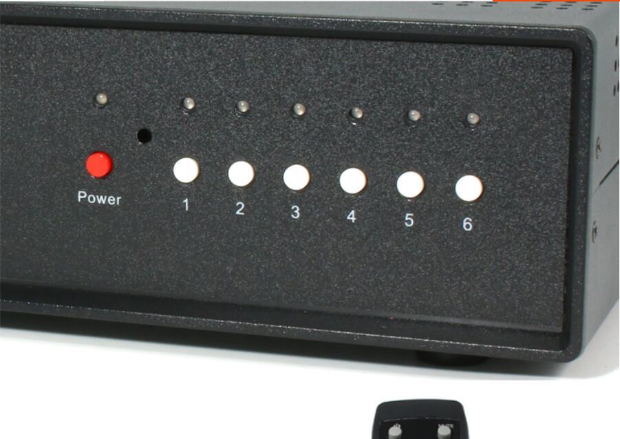 Remote control High power speaker switcher HIFI 4 in 2 out/2 in 4 out amplifier speaker switcher conversion