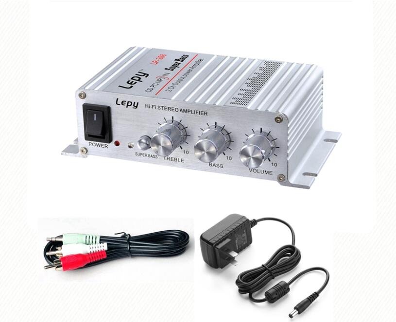 【5個セット】Lepy LP-268 Mini Amplifier LP-268 Lepy Digital Player Car Power Amplifier MINI Hi-Fi Stereo