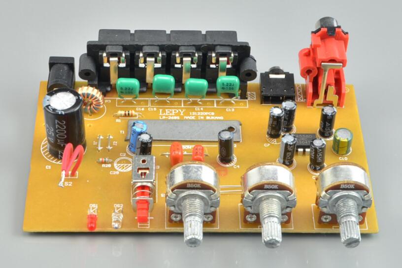 LP-268 Lepy Digital Player Car Power Amplifier MINI Hi-Fi Stereo