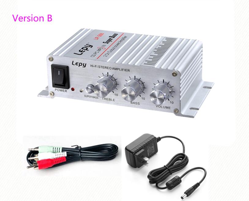 LP-268 Lepy Digital Player Car Power Amplifier MINI Hi-Fi Stereo