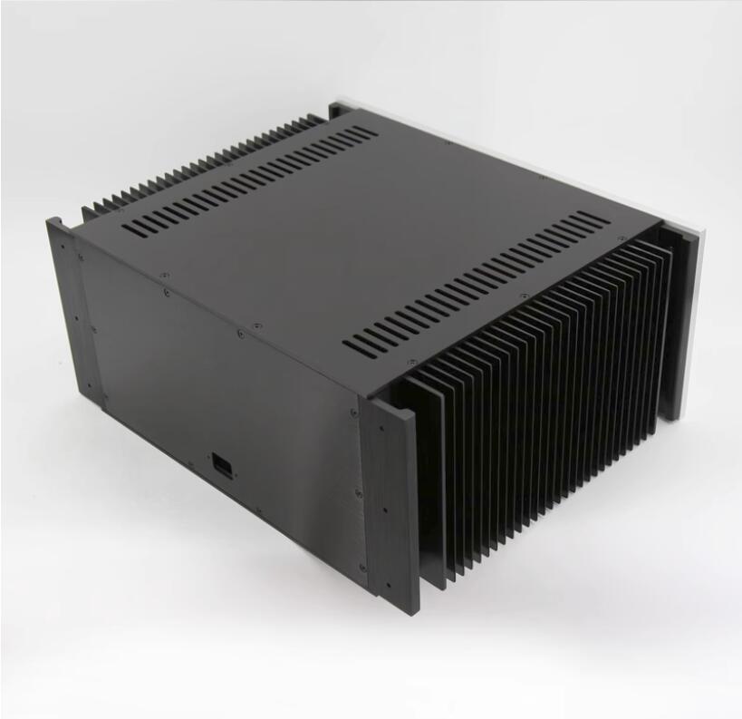 A50 Class A Power Amplifier Chassis All Aluminum Enclosure Audio Amp Case DIY Box 480MM*200MM*390MM