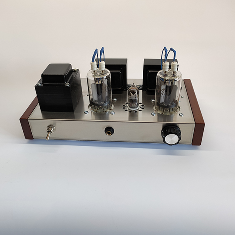 6n2 push fu19 vacuum tube power amplifier single-end output 4w+4w headphone amplifier