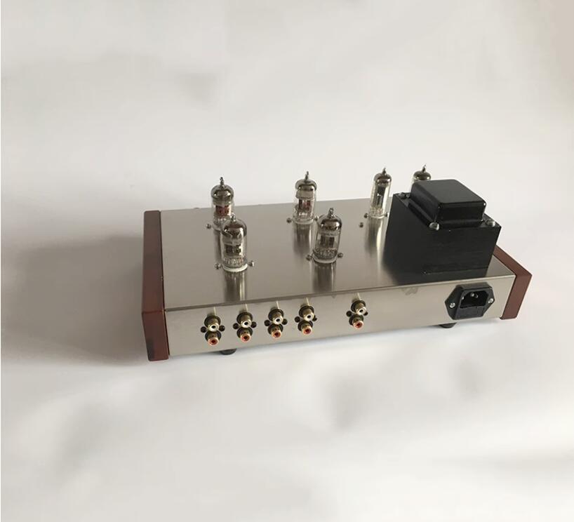 New marantz M7 12AX7B + ECC82 vacuum tube buffered audio tube preamplifier sound is great  audio preamp DIY Kit