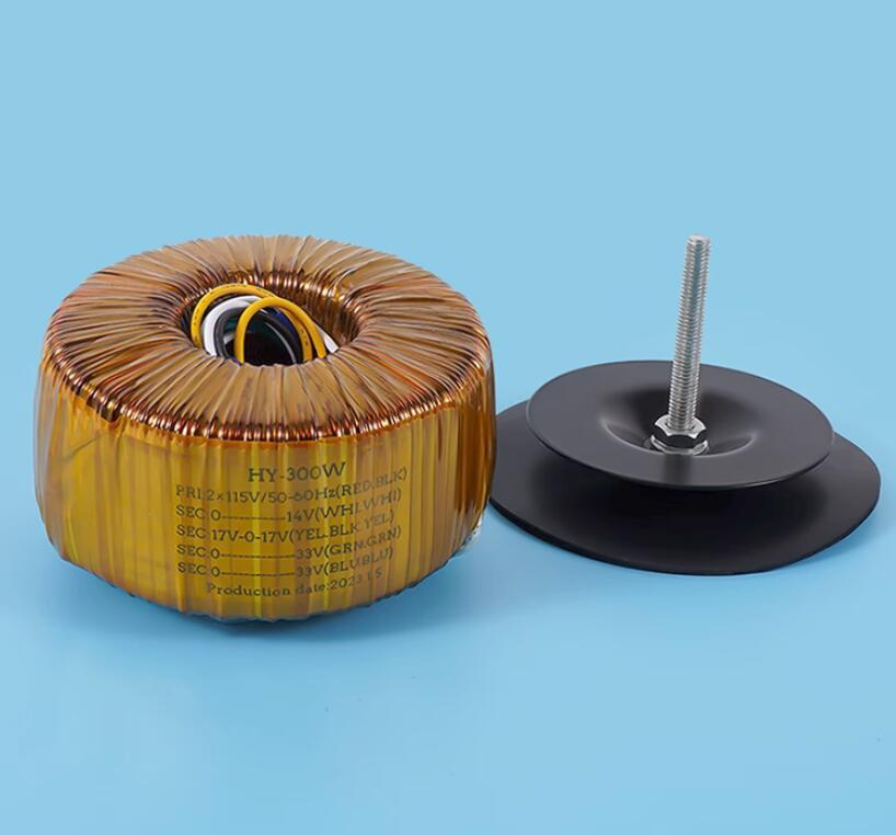 300W HiFi Audio Power Transformer  Pure Copper Toroidal Transformer