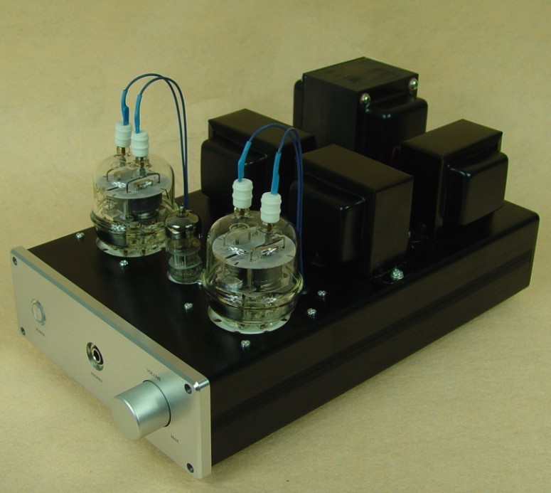 Finished HiFi 6N2+FU32 Vacuum Tube Headphone Amplifier Class A Power Amplifier 4W+4W
