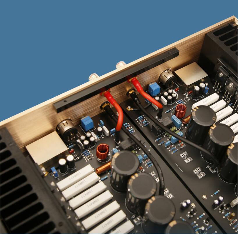 HIEnd Classic Swiss Famous Stereo 250W*2 FM711MK2 class AB Pure Post Amplifier Balanced Input Power Amp