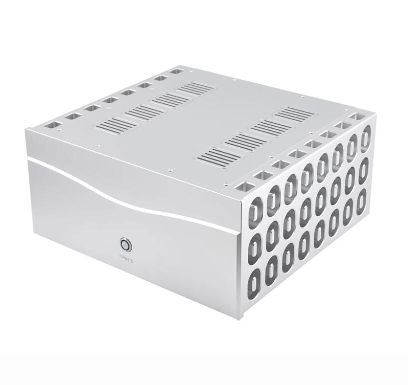 CJ-191 DIY Aluminum Chassis Class A Amplifier Case Power Amp Enclosure HiFi Box  438*200*412mm