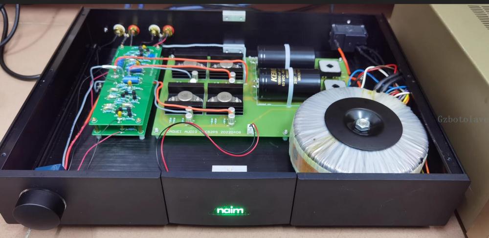 NAC52 flagship version new 1:1 direct engraved British Naim amplifier Pre amplifier kit DIY amplifier board with