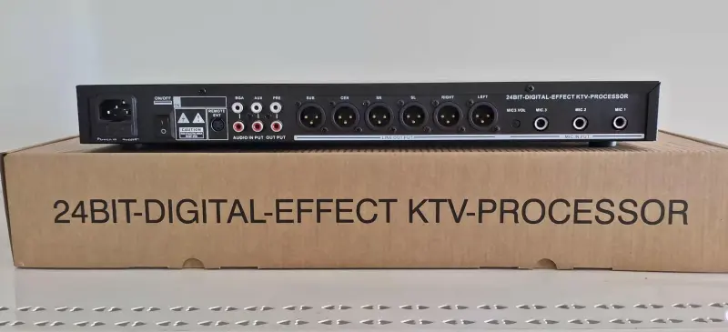 RMP3500k Professional Microphone 24bit-digital-effect KTV processor PC Computer Debugging Preamplifier Digital Processing