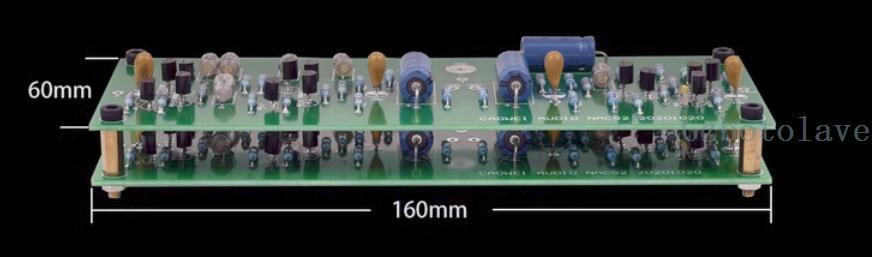 NAC52 flagship version new 1:1 direct engraved British Naim amplifier Pre amplifier kit DIY amplifier board with
