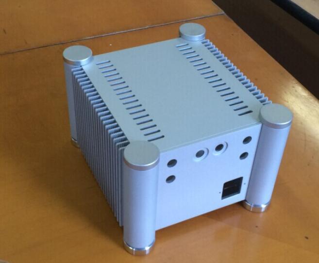 New RD2115 round corner aluminum chassis power DIY hifi amplifier case